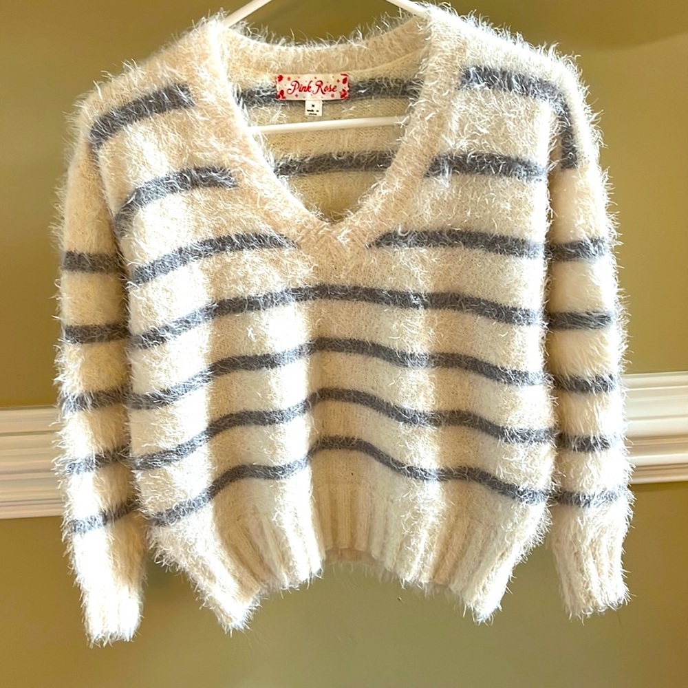 Pink Rose Sweater